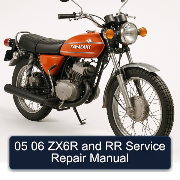 05 06 ZX6R and RR Service Repair Manual