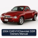 2004 CHEVY/Chevrolet SSR Owners Manual