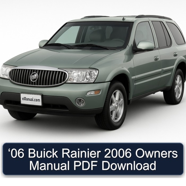 ‘06 Buick Rainier 2006 Owners Manual PDF Download