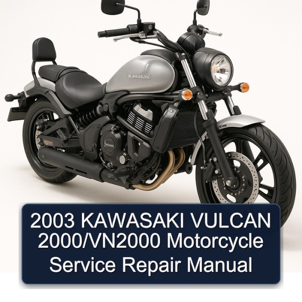 2003 KAWASAKI VULCAN 2000/VN2000 Motorcycle Service Repair Manual