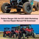 Polaris Ranger 500 4x4 EFI 2009 Workshop Service Repair Manual Pdf