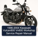 1996-2004 Kawasaki Vulcan800 Vn800 Workshop Service Repair Manual