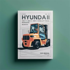 Hyundai 20BC-7 25BC-7 30BC-7 32BC-7 Forklift Truck Service Repair Workshop Manual