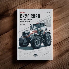 Kioti Daedong CK20 CH20 CK20J CK20H CK20HJ Tractor Service Repair Manual-PDF