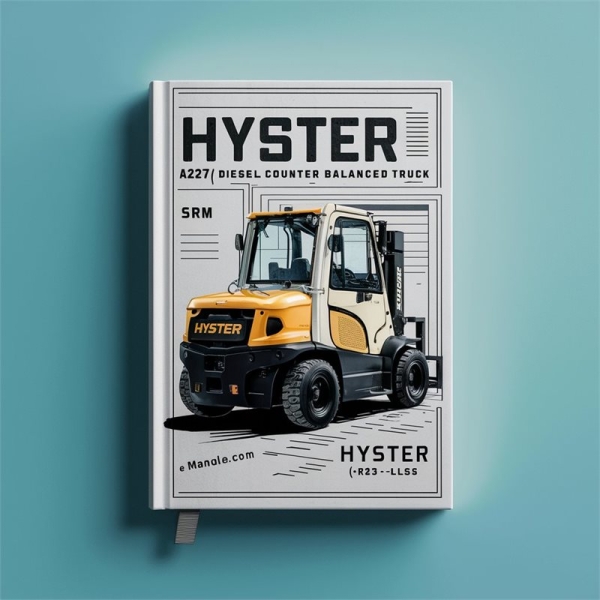 Hyster A227 (HR45-40LSS) Diesel Counter Balanced Truck SRM
