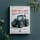 New Holland T9.390 T9.450 T9.505 T9.560 T9.615 T9.670 Tractor Complete Workshop Service Repair Manual