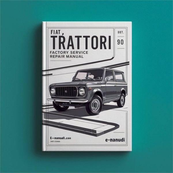 Fiat Trattori 60-90 Factory Service Repair Manual