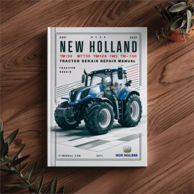 New Holland TM120 MT130 TM140 TM155 TM175 TM190 Tractor Service Repair Manual