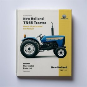 NEW Holland TN65 TURF Tractor MASTER ILLUSTRATED Parts List Manual BOOK PDF Download