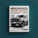 Mercruiser Marine Engines #16 GM V-8 454 CID(7.4L) 502 CID(8.2L) Service Repair Manual 1993-1997
