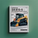 Komatsu SK815-5 SKID-Steer Loader Operation & Maintenance Manual (S/N: 37BF00006 and up)