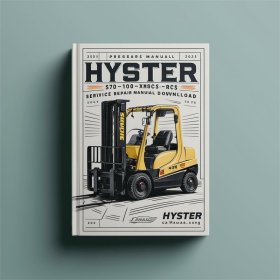 HYSTER S70-100XM S80-100XMBCS S120XMS S100XM-PRS Forklift Service Repair Manual & Parts Manual (F004)