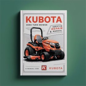 KUBOTA ZD221 ZERO TURN Mower Service Repair Manual