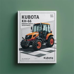 Kubota KH66 KH-66 Workshop Service Repair Manual