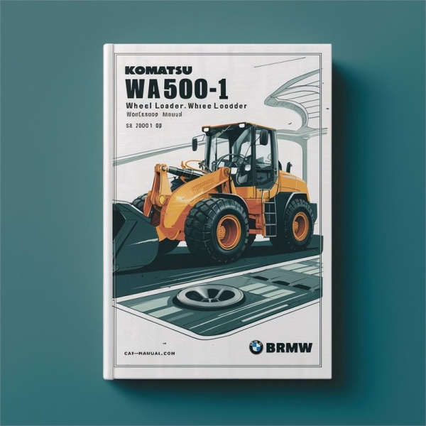 Komatsu WA500-1 Wheel Loader Service Repair Workshop Manual SN 20001 And UP