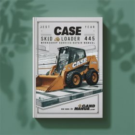 Case Skid steer loader 445 Workshop Service Repair Manual