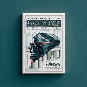 Mercury Mariner 45 Jet 50 55 60 2 Stroke Outboard Factory Service Manual PDF Download