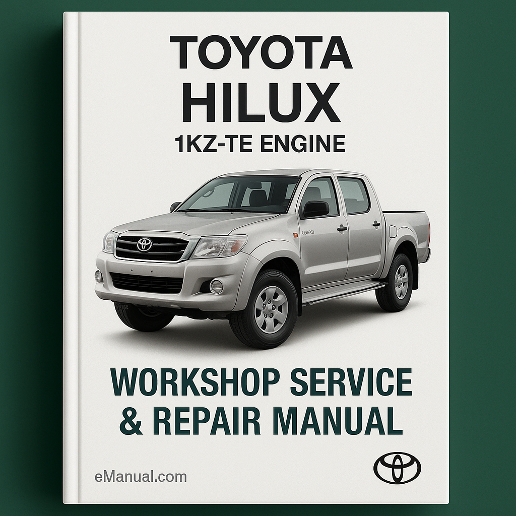 Toyota Hilux 1KZ-TE Engine Workshop Service Repair Manual