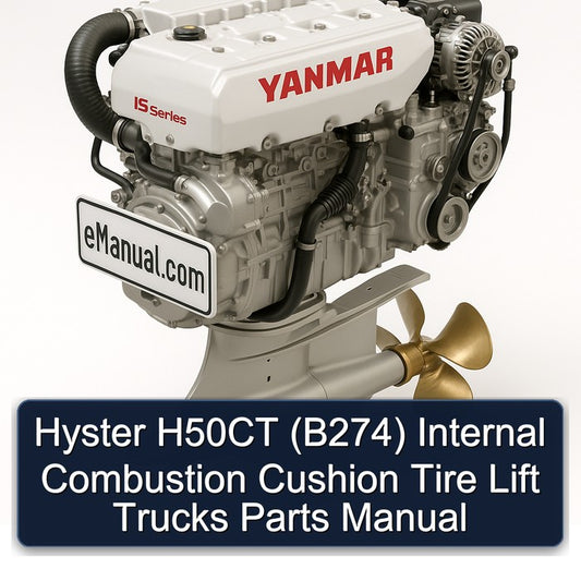 Hyster H50CT (B274) Internal Combustion Cushion Tire Lift Trucks Parts Catalog