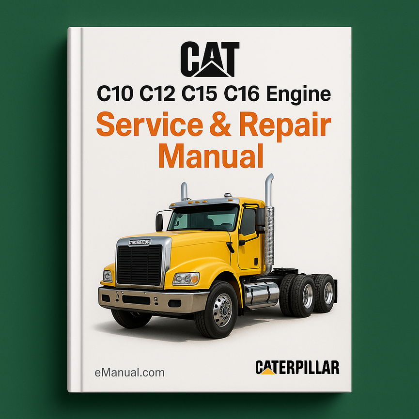 Cat Caterpillar C10 C12 C15 C16 C18 Motor Service Reparatur Ma