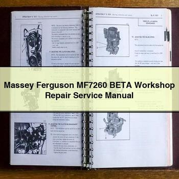 Massey Ferguson MF7260 BETA Workshop Service Repair Manual