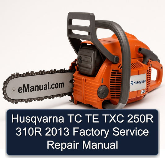 2013 Husqvarna TR650 Models TC TE TXC 250R 310R Service Repair Workshop Manual