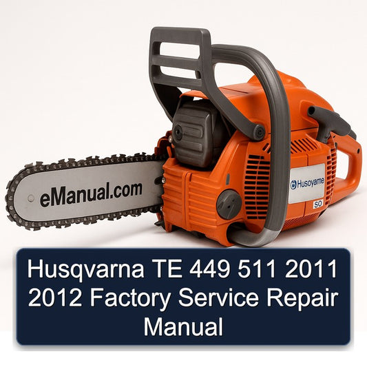 2011-2012 Husqvarna TE Models 449 511 Service Repair Workshop Manual