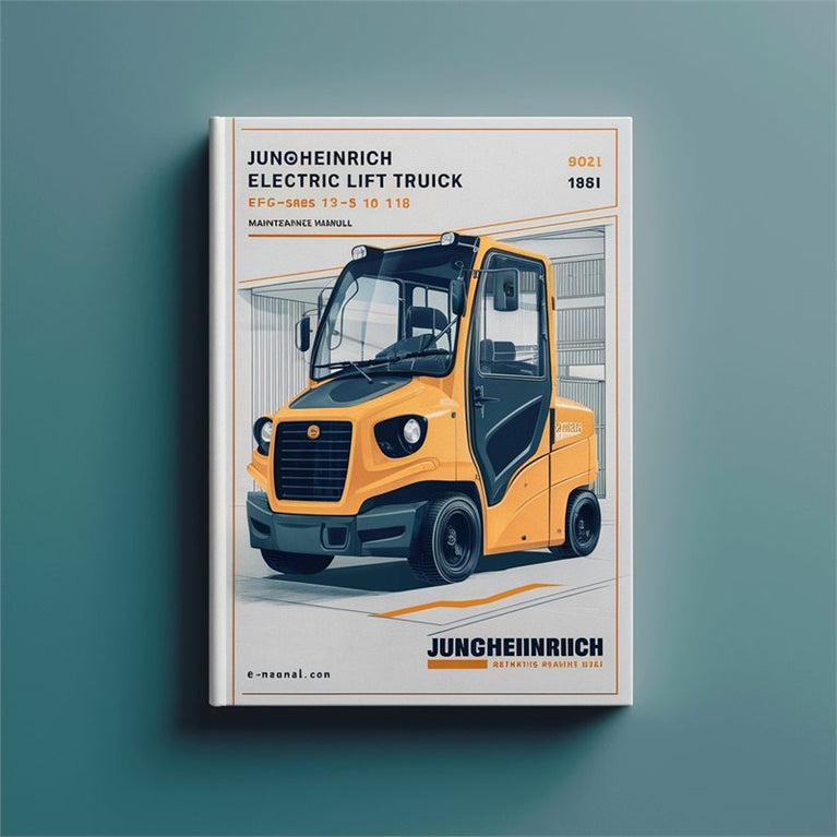 Jungheinrich Electric Lift Truck EFG-DF Series 13 15 16 18 20 16L 18L Operating Service Repair Workshop Manual