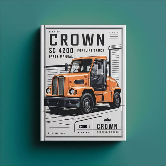 Crown SC 4200 Forklift Truck Parts Catalog
