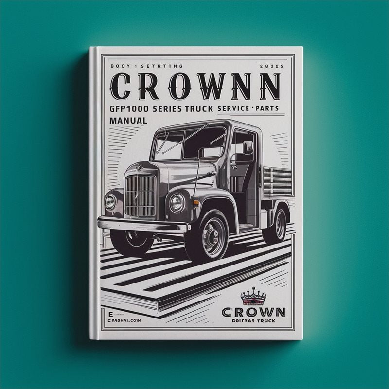 Crown GPW1000 Series Pallet Truck Parts Catalog PDF