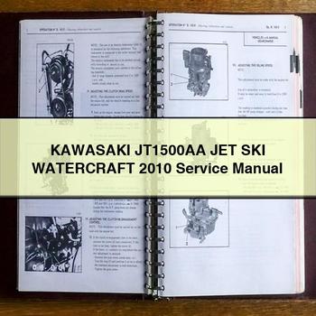 2010 Kawasaki JT1500AA JET SKI Watercraft Service Repair Workshop Manual