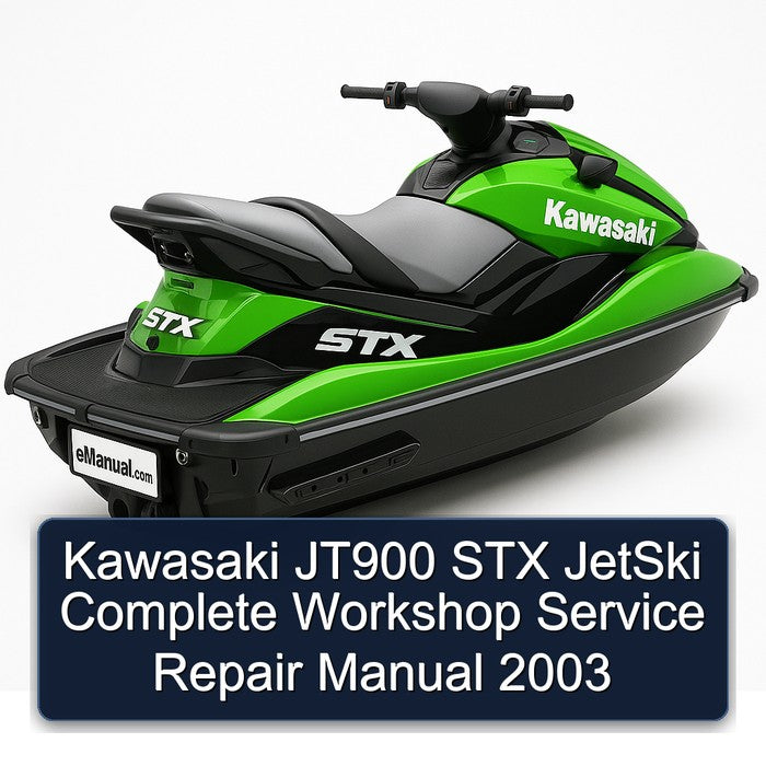 2003 Kawasaki JT900 STX Jetski Service Repair Workshop Manual PDF