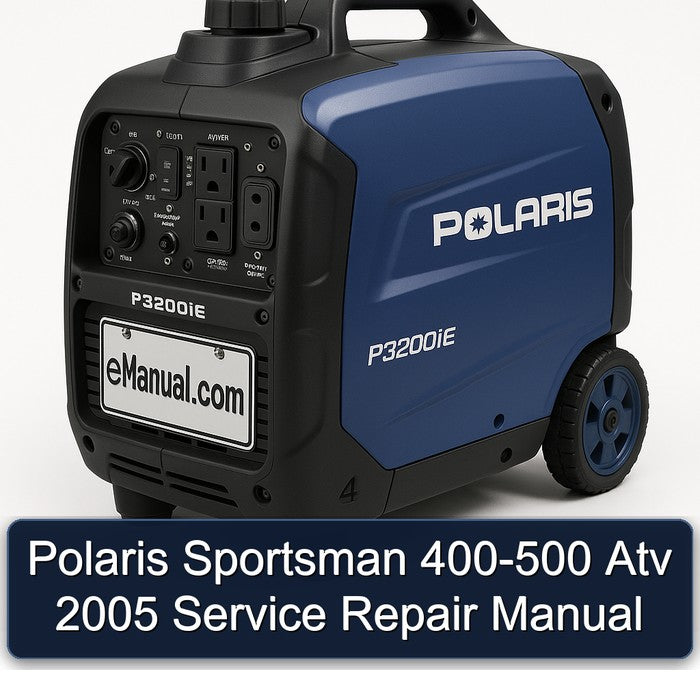 2005 Polaris Sportsman 400-500 ATV Service Repair Workshop Manual