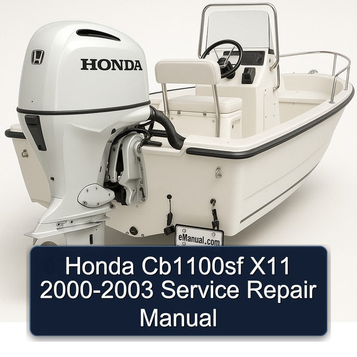 2000-2003 Honda CN250 Helix CB1100SF X11 Service Repair Workshop Manual PDF