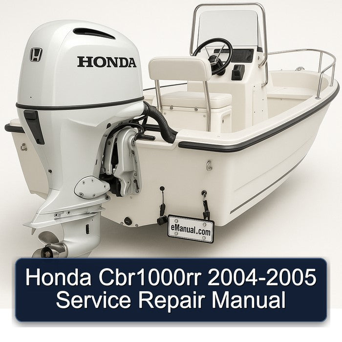 2004-2005 Honda CBR Series CBR1000RR Service Repair Workshop Manual PDF