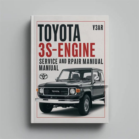 Dryers GE Toyota 3s- Engine Service Repair Workshop Manual