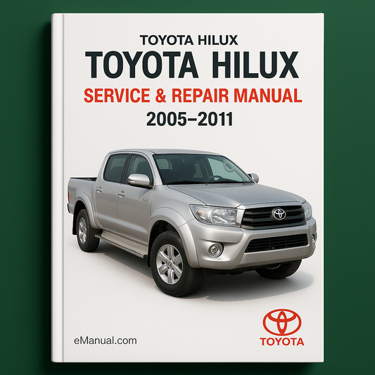 Toyota Hilux Service Repair Manual 2005-2011