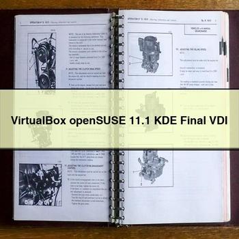 VirtualBox openSUSE 11.1 KDE Final VDI