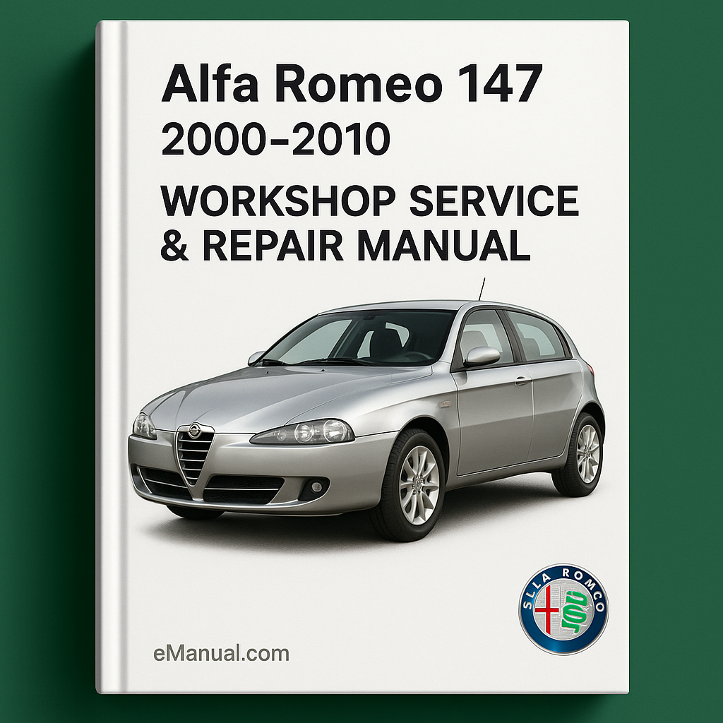 Alfa Romeo 147-2000-2010-Workshop Service Repair Manual-MultiLanguage