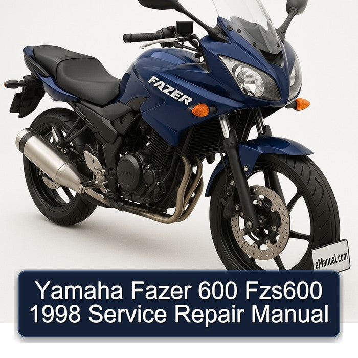 1998 Yamaha Fazer 600 FZS600 Service Repair Workshop Manual PDF