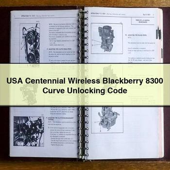 USA Centennial Wireless Blackberry 8300 Curve Unlocking Code