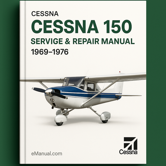 Cessna 150 Service Repair Manual 1969-1976 Cessna 150 S Book