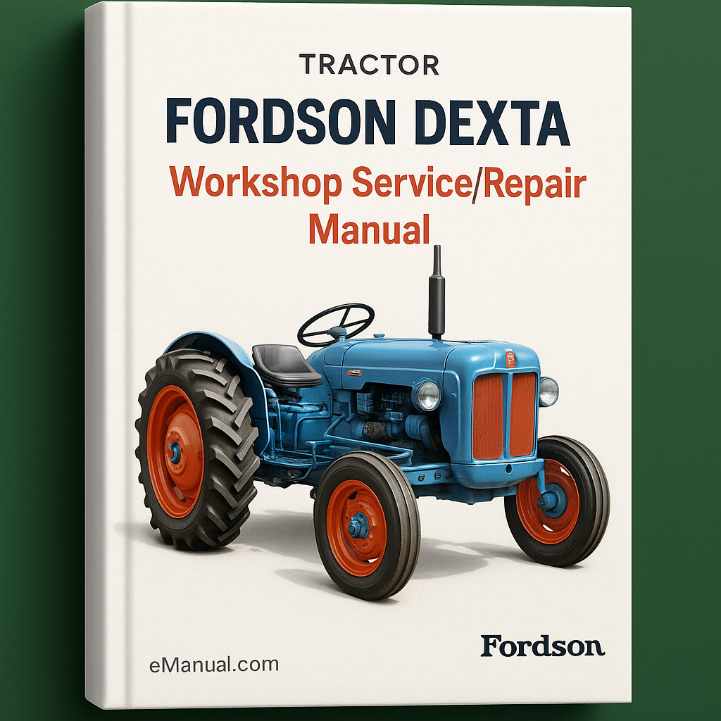 FordSON DEXTA Tractor Workshop Service/Repair Manual