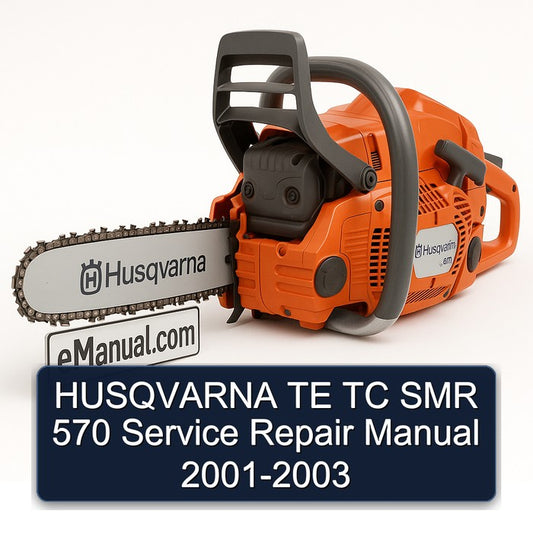 2001-2003 Husqvarna SMR Models TE TC 570 Service Repair Workshop Manual