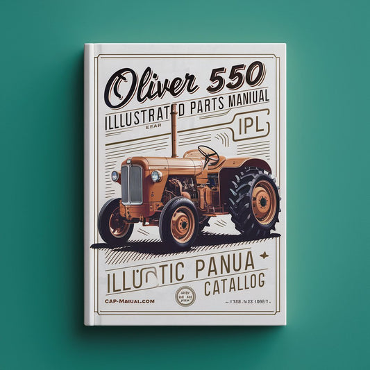 Oliver 550 Tractor Parts Manual Illustrated Parts Manual Catalog IPL IPC