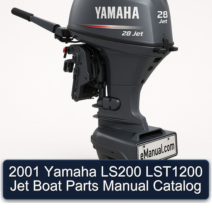 2001 Yamaha LS200 LST1200 Jet Boat Parts Catalog PDF