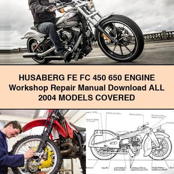 2004 Husaberg FC Models FE 450 650 Engine All Covered Service Repair Workshop Manual PDF
