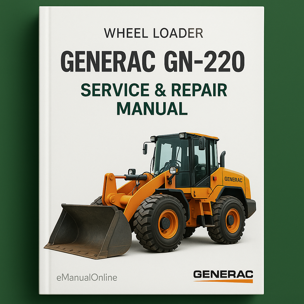 Generac GN-220 Service Repair Manual