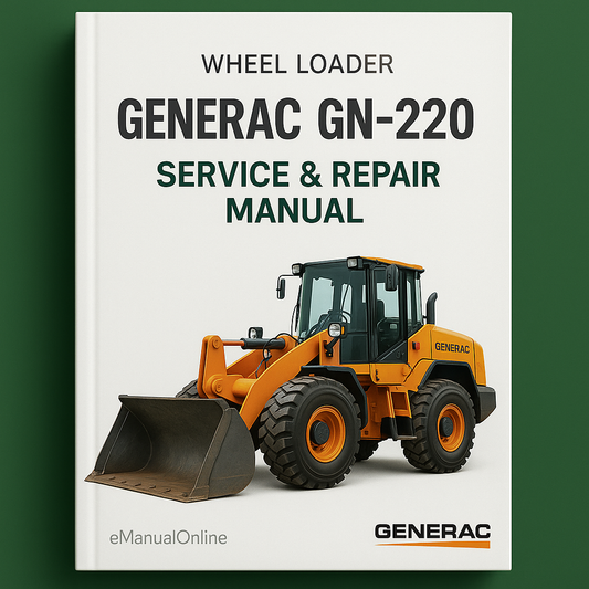 Generac GN-220 Service Repair Manual