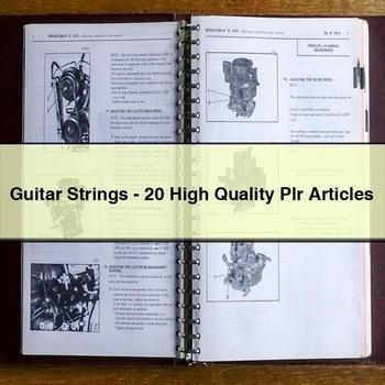 Guitar Strings-20 High Quality Plr Articles